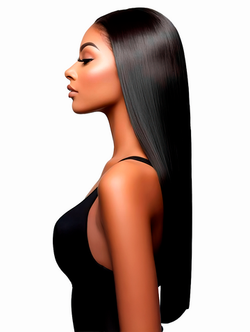 Velvet Straight Lace Wig